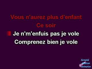 Louane - Je vole KARAOKE / INSTRUMENTAL