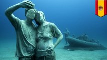 Museum Bawah Air telah di buka di pantai Lanzarote Spanyol - Tomonews