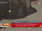 BT: Lalaki sa Taguig, patay nang pagbabarilin   nang bumaba ng jeep