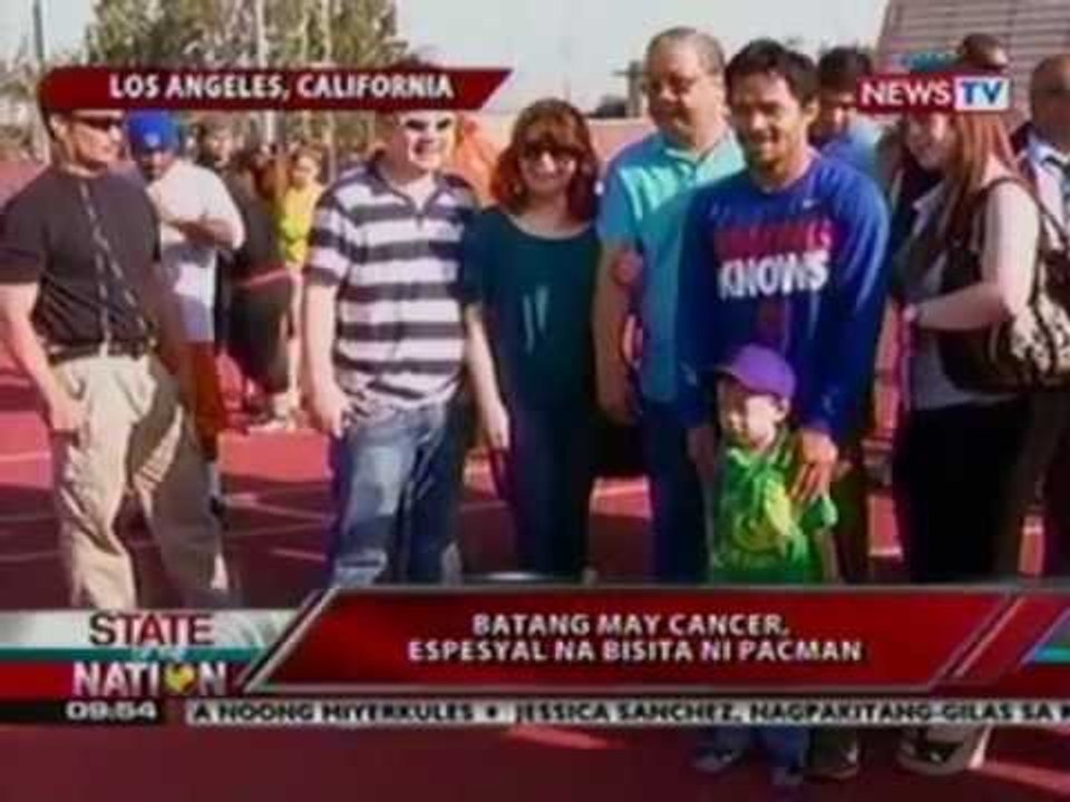 SONA: Manny Pacquiao, abala pa rin sa ensaya para sa laban nila ni Timothy Bradley