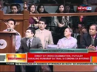 Download Video: BT: Corona, handa raw bumalik sa impeachment trial ayon sa kanyang pamilya