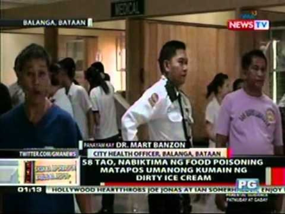 OC: 58 tao, nabiktima ng food poisoning matapos...