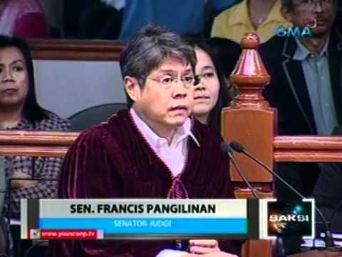 Saksi: CJ Corona, hindi nakasipot sa impeachment trial ngayong araw