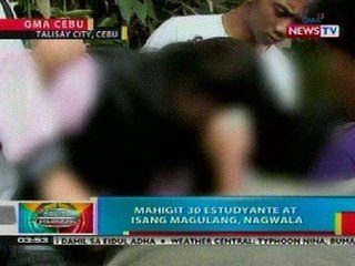 BP: Mahigit 30 estudyante sa Cebu, nagwala