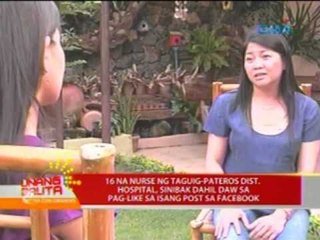 16 na nurse ng Taguig-Pateros dist. hopsital, sinibak dahil daw sa pag-like sa isang post sa fb