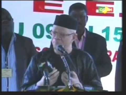 Ministre des Affaires Religieux et des Cultes a procédé au lancement du 3eme Congres Triennal.