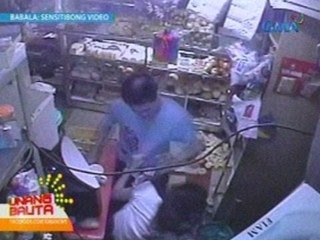 UB: Panloloob sa bakery sa QC at pananakit ng suspek sa bantay nito, huli sa CCTV