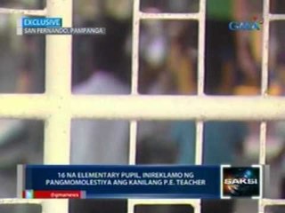 16 na elementary pupil sa Pampanga, inireklamo ng pangmomolestiya ang kanilang P.E. teacher