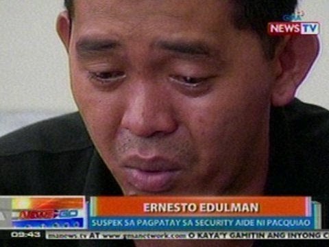 NTG: Suspek sa pagpatay sa security aide ni Rep. Pacquiao, kinasuhan na
