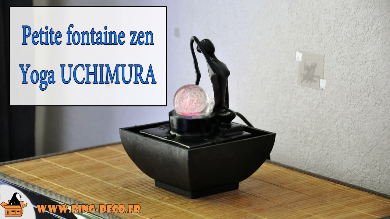 Petite fontaine intérieur Yoga Uchimura (WWW.PING-DECO.FR)