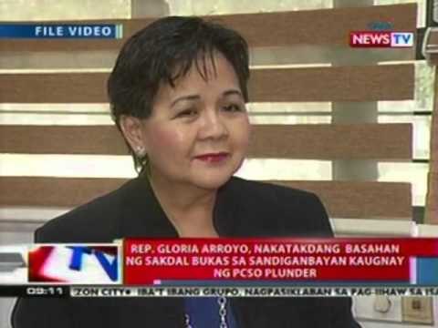 Rep. Arroyo, nakatakdang basahan ng sakdal bukas sa Sandiganbayan kaugnay ng PCSO plunder