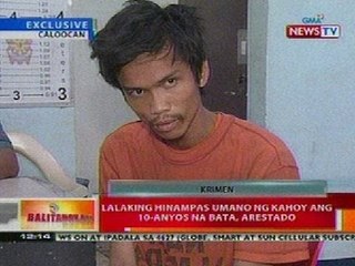 BT: Lalaking hinampas ng kahoy ang 10-anyos na bata sa Caloocan, arestado