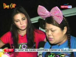 Day Off: Isabel Oli at Maey B bilang Dancing Telegram performers