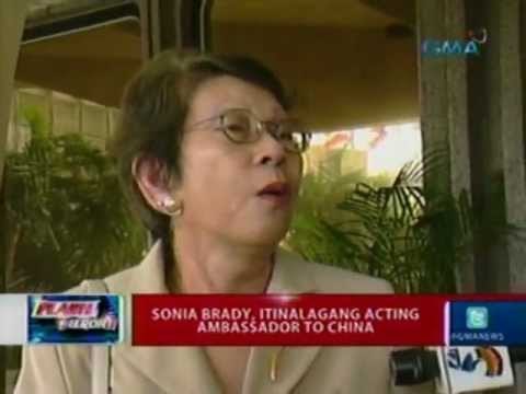 Flash Report: Sonia Brady, itinalagang acting ambassador to China