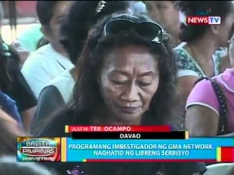 BP: Programang imbestigador ng GMA Network, naghatid ng libreng serbisyo