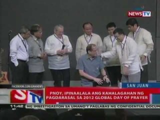 NTL: PNoy, ipinaalala ang kahalagahan ng pagdarasal sa 2012 Global Day of Prayer