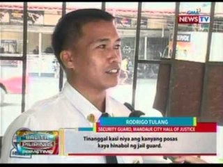 Download Video: BP: Nakatakas na preso sa Mandaue city jail, tinutugis pa rin