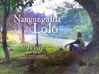 Wish Ko Lang:  Nangunguliala si Lolo Rolando