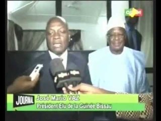 Le Nouveau Président de la Guinnée Bissau José Mario Valz en visite d'Etat au MALI