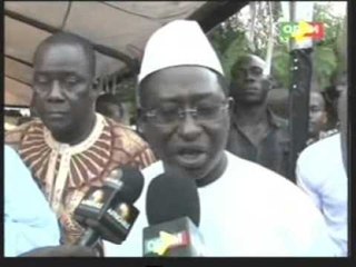 Dernier hommage rendu à Lassana KONE le 4eme Vice-Président de l'URD Membre fondateur du Parti.