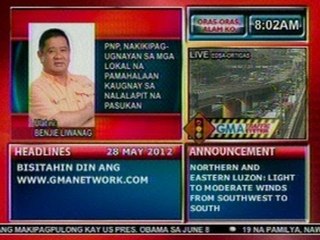 DB: PNP, nakikipag-ugnayan sa mga LGU kaugnay sa nalalapit na pasukan (052812)