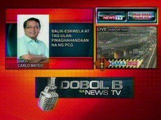 DB: Balik-Eskwela at tag-ulan, pinaghahandaan na ng PHL Coast Guard (052812)