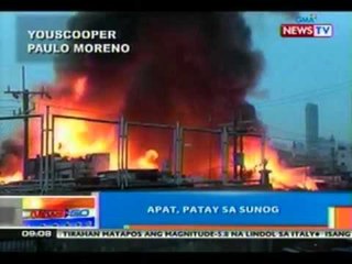 Apat, patay sa sunog (Makati)