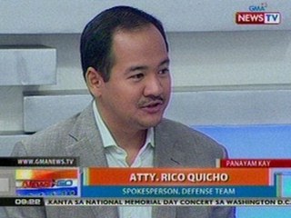 NTG: Paghahanda ng prosekusyon at depensa sa oral arguments mamaya (052812)