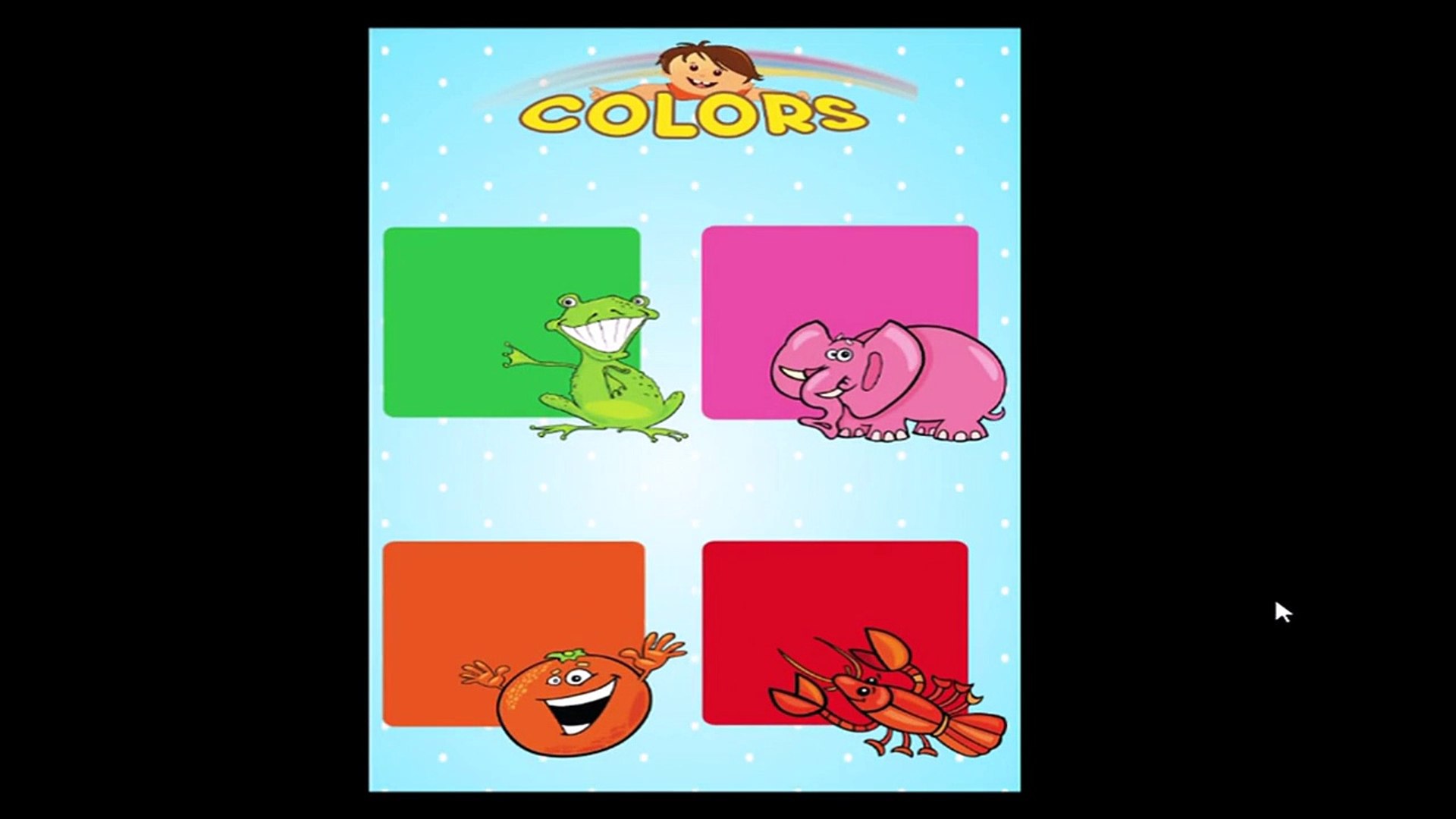 ⁣Learn Basic Color Names For Kids    Color Names For Preschool Children    Kids Learning Videos