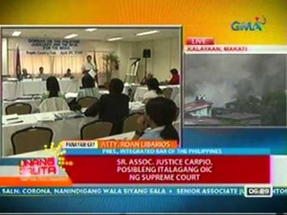 UB: IBP, nirerespeto ang desisyon ng Impeachment court laban kay Corona