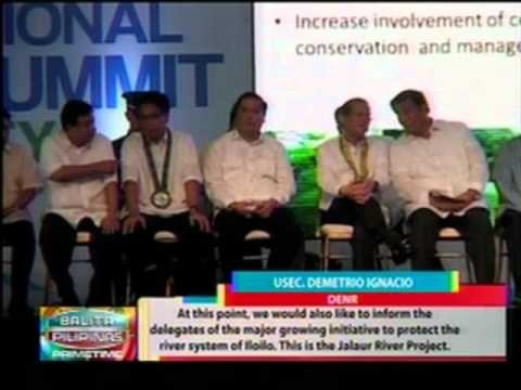 BP: Kauna-unahang river summit sa bansa, idinaos sa Iloilo city