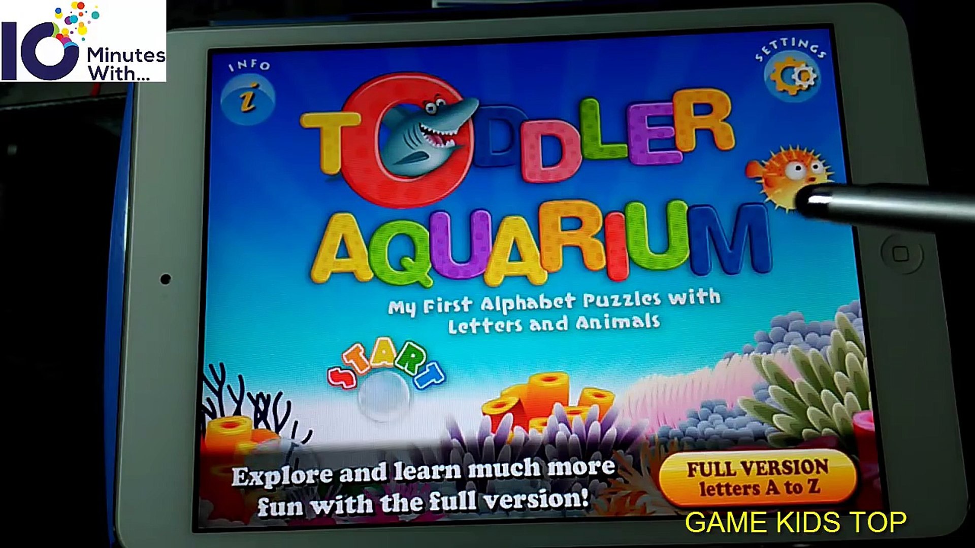 Kids First Alphabet Puzzles   Letters and Animals with Toddler Aquarium education app for Kids