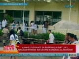 UB: 6,000 estudyante sa Parañaque Nat'l High School, nagsisipasukan na sa kani-kanilang classroom