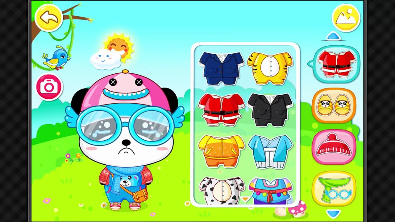 【HD】Baby Panda Show kids Learn About The Different Types of Clothes