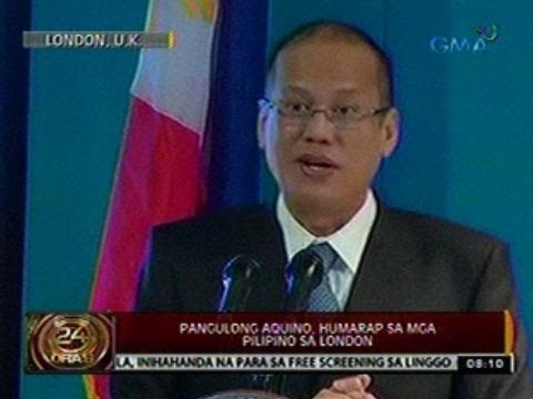 24 Oras: Ugnayang pang-ekonomiya ng Pilipinas at UK, sentro ng usapan nina PNoy at PM Cameron