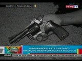 BP:  Magnanakaw sa Batangas, patay nang   makipagbarilan sa mga pulis