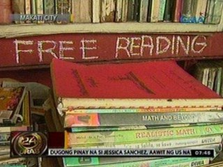 24 Oras: Mga libro sa isang aklatan, pwedeng hiramin at angkinin nang walang bayad