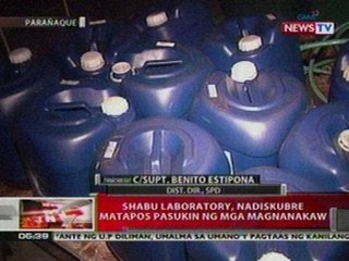 QRT: Shabu laboratory sa Parañaque,   nadiskubre ng otoridad