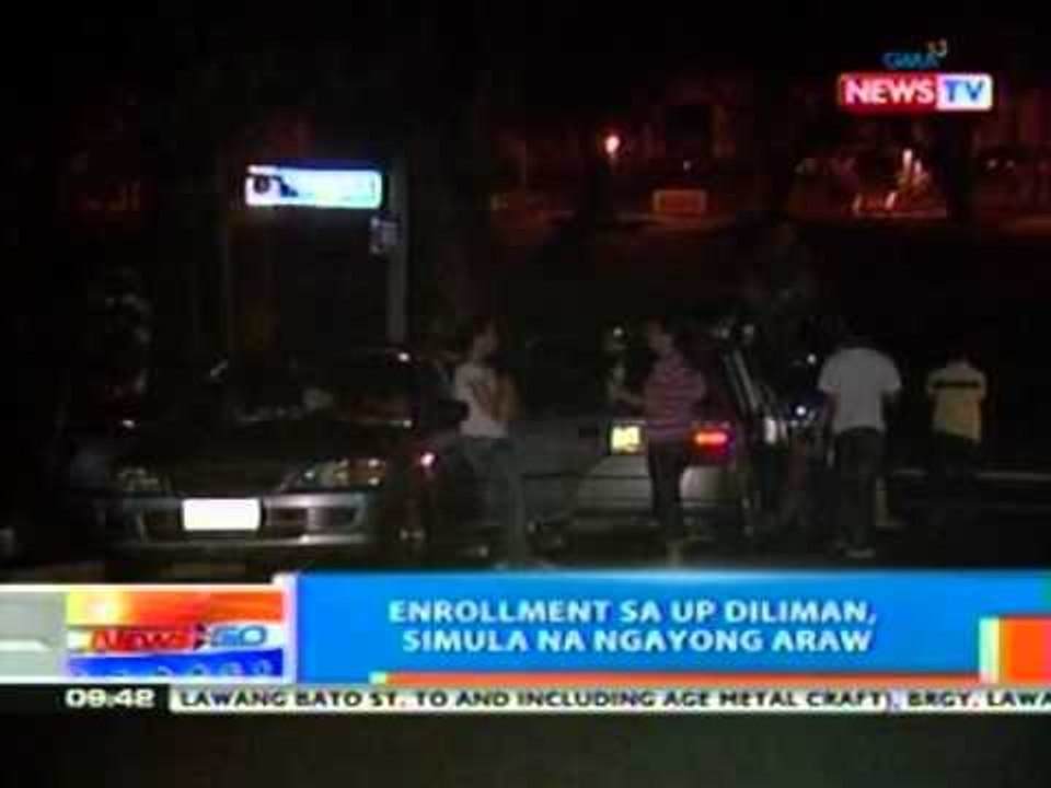 NTG: Enrollment sa UP Diliman, simula na ngayong araw
