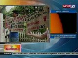BT: Ilang estudyante, nagprotesta vs   pagtaas ng matrikula sa UP Diliman