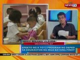 NTG: Epekto ng K to 12 Program ng DepEd sa edukasyon ng mga batang pinoy