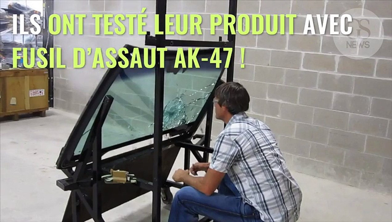 Test blindé avec AK-47
