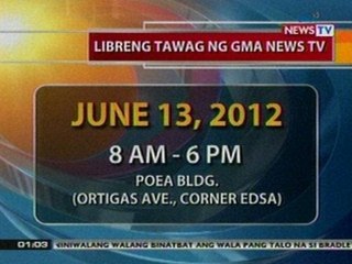 BT: Libreng tawag (June 13, 2012)