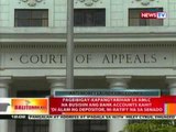Pagbibigay-kapangyarihan sa AMLC na busisiin ang bank account ng depositor, ni-ratify na sa Senado