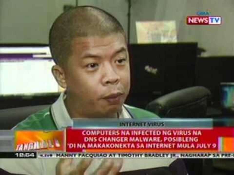 Computers na infected ng DNS changer malware, posibleng 'di na makakonekta sa internet mula July 9