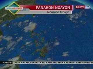 NTG: Shallow low pressure area na namataan sa Eastern Samar kahapon, wala na