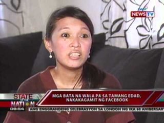 SONA: Mga bata na wala pa sa tamang edad, nakakagamit ng facebook