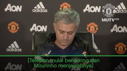 VIRAL: Premier League: Mourinho 'Jail' Mengangkat Telepon Salah Satu Jurnalis