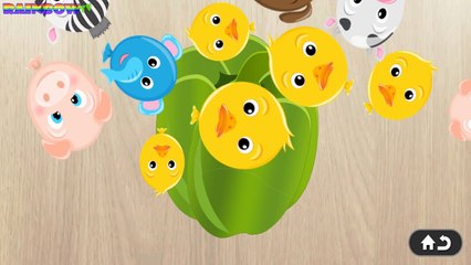 Puzzles For Kids- Learn Names Of Fruits And Vegetables. Learning Video For Kids.