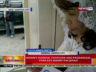 BT: Mommy Dionisia, puspusan ang pagdarasal para kay Manny Pacquiao